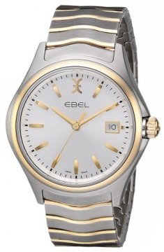 Buy this new Ebel Ebel Wave Quartz 40mm 1216202 mens watch for the discount price of £1,185.00. UK Retailer.